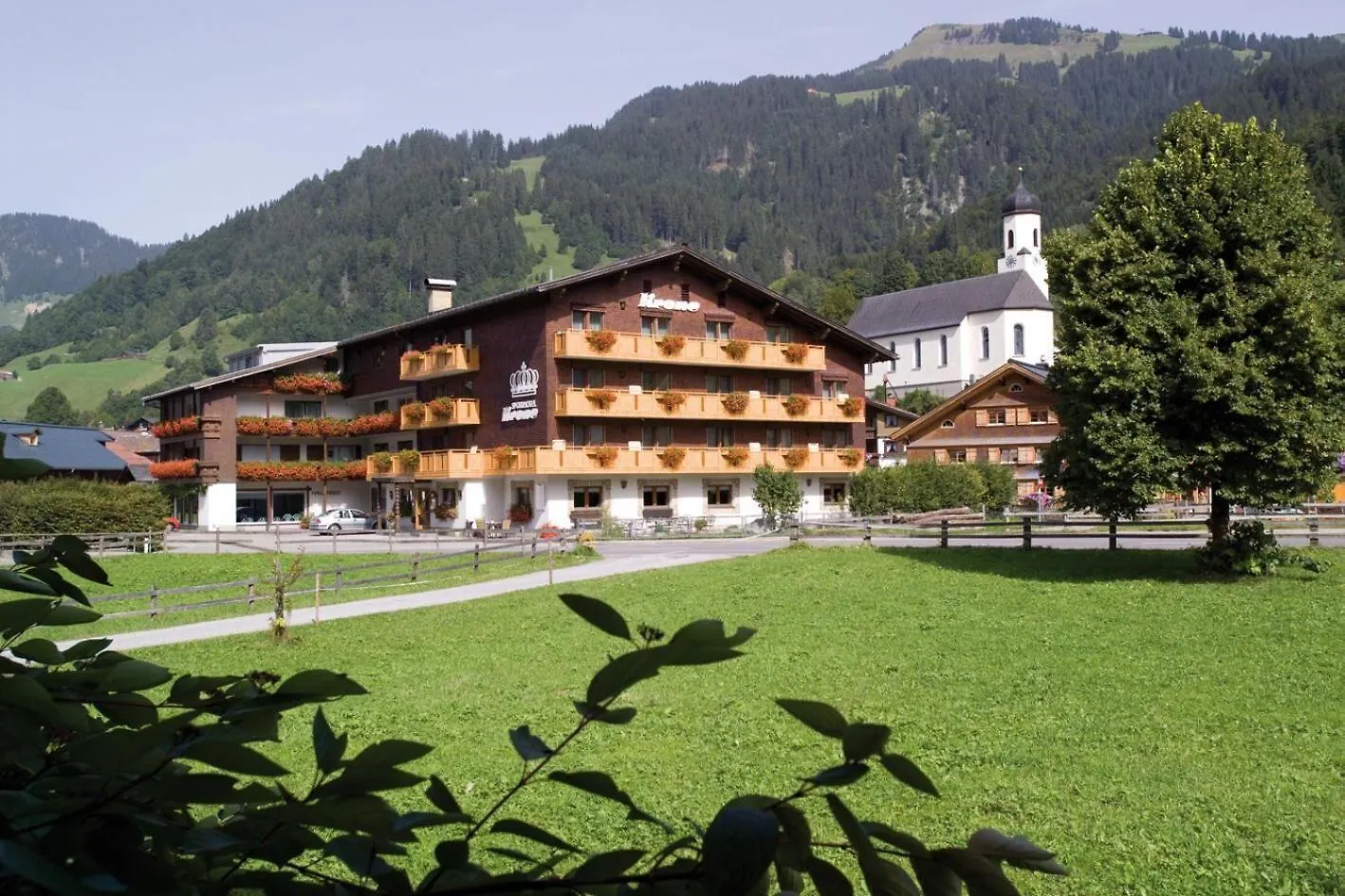 4 Zentrale Hotels nahe dem Kruzlelift in Schoppernau